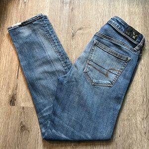 American Eagle Outfitters Vintage Hi-Rise Button Front Size 2 Regular